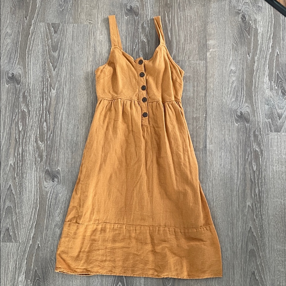 Universal Thread Amber Button-Down Midi Dress